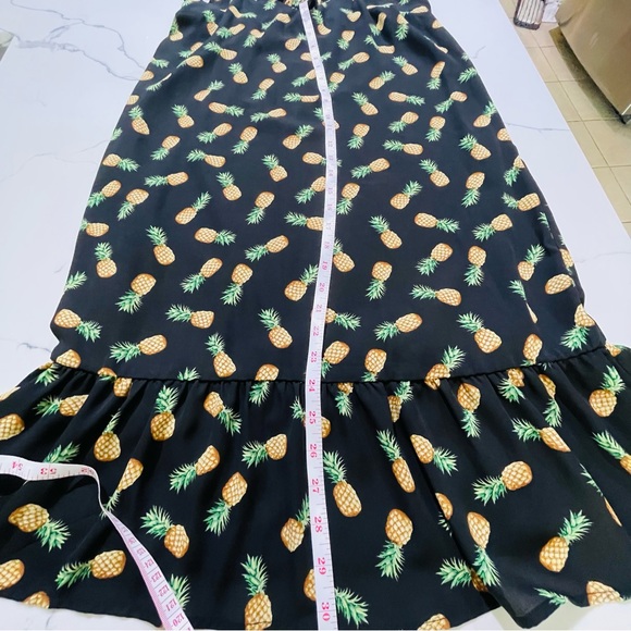 🌸3 for $20 Monteau Los Angeles Summer 🍍Dress Midi Dress Size S - Picture 14 of 16